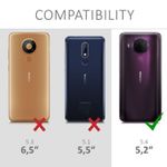 Husa pentru Nokia 5.4, Silicon, Transparent, 54231.03 fotografia produsului View 6 S