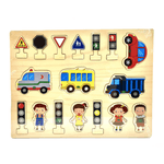 Puzzle Educatia Rutiera, 7Toys fotografia produsului