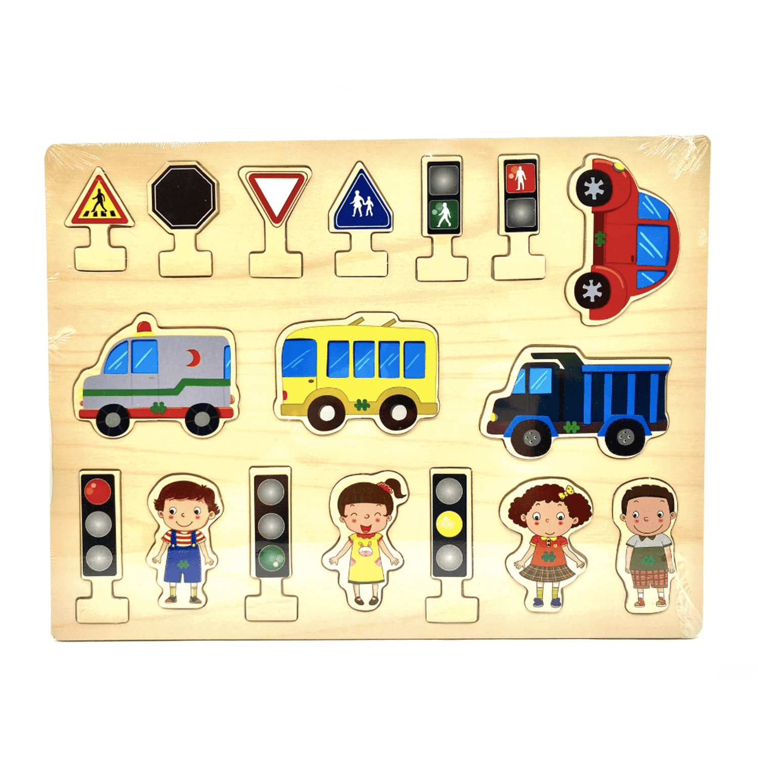 Puzzle Educatia Rutiera, 7Toys fotografia produsului