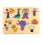 Puzzle din lemn, la circ, 7Toys fotografia produsului