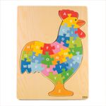 Puzzle educativ din lemn - Cocos, 7Toys fotografia produsului