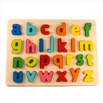 Puzzle educativ din lemn, Alfabetul, 7Toys fotografia produsului