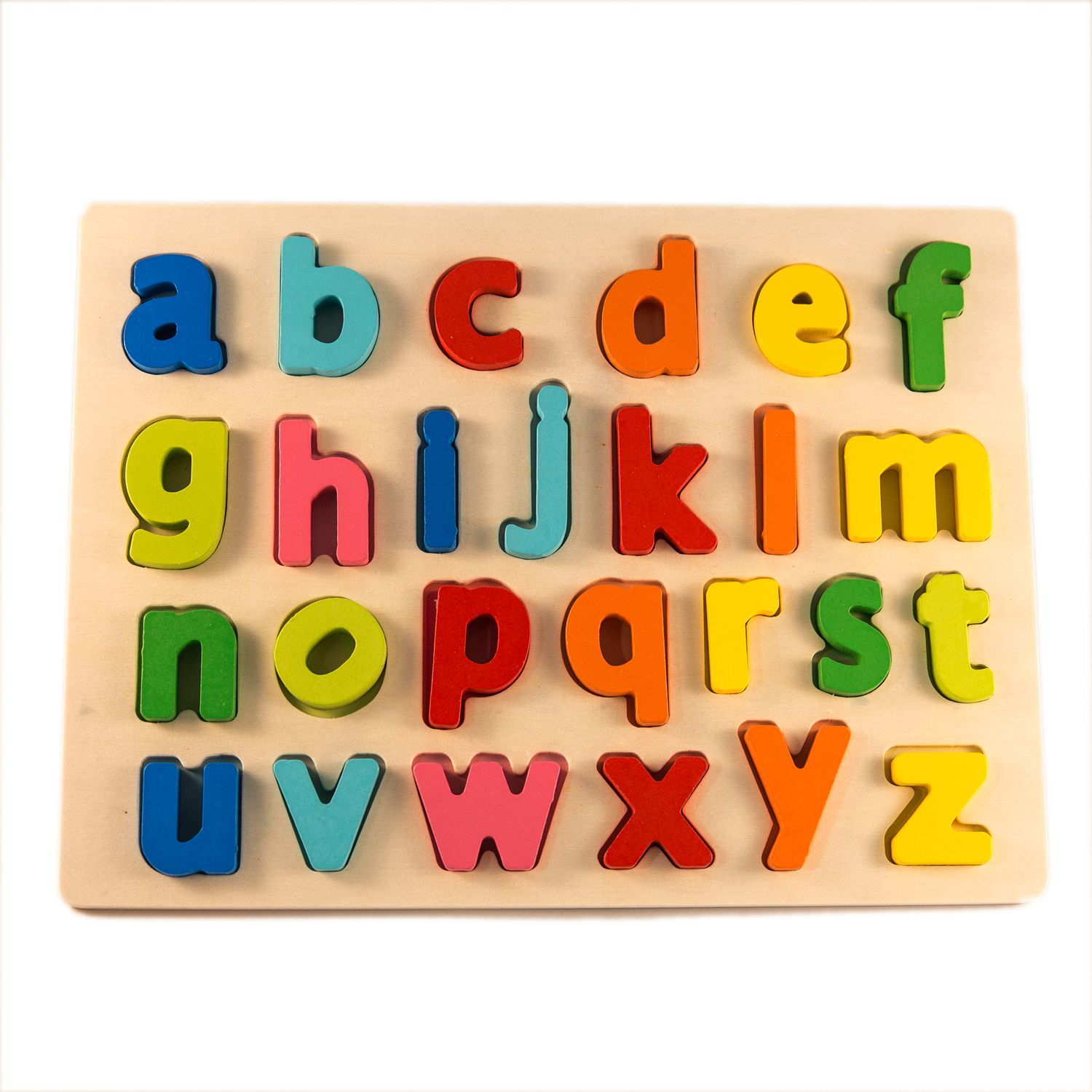 Puzzle educativ din lemn, Alfabetul, 7Toys fotografia produsului
