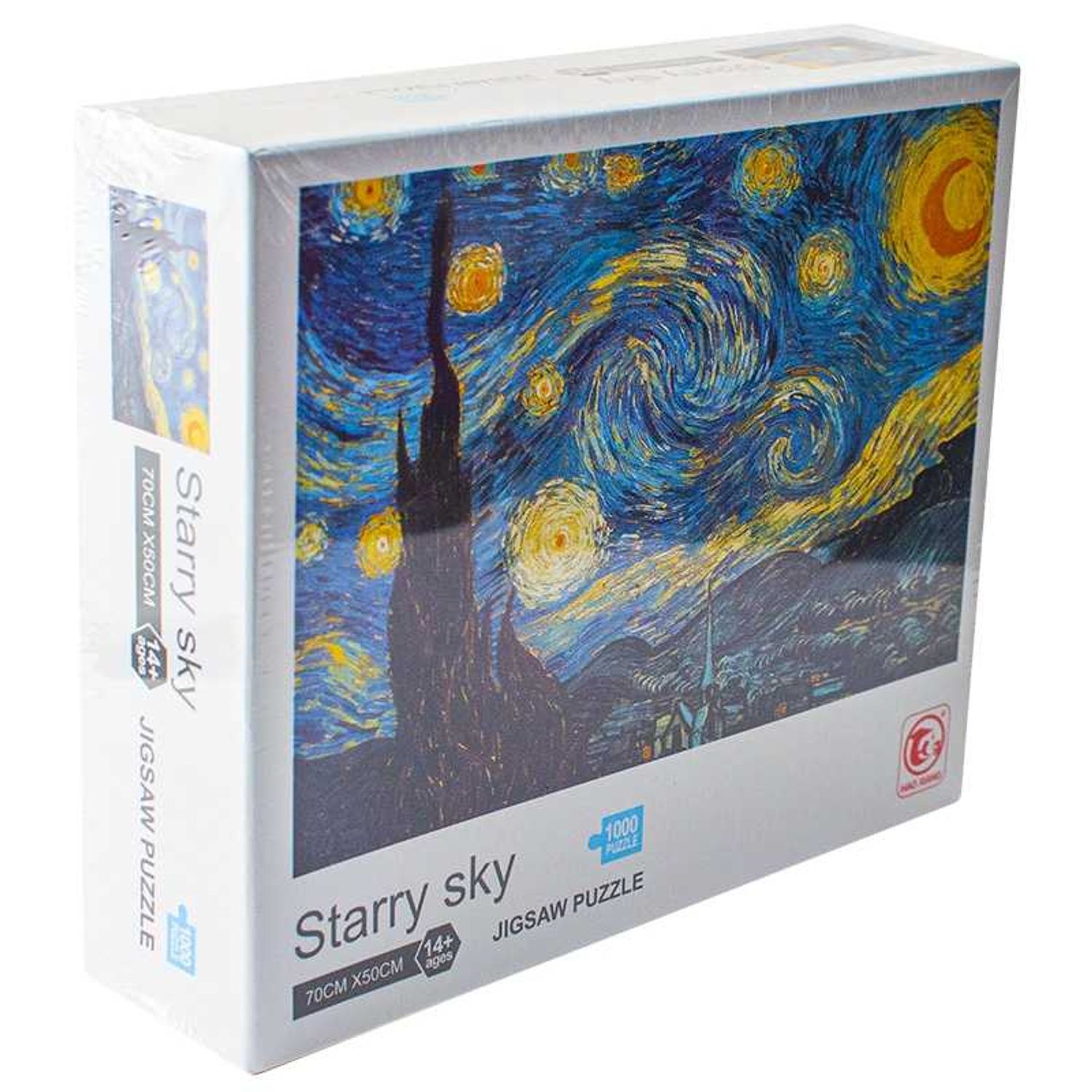 Puzzle carton, Noapte instelata, 1000 piese, 7Toys fotografia produsului