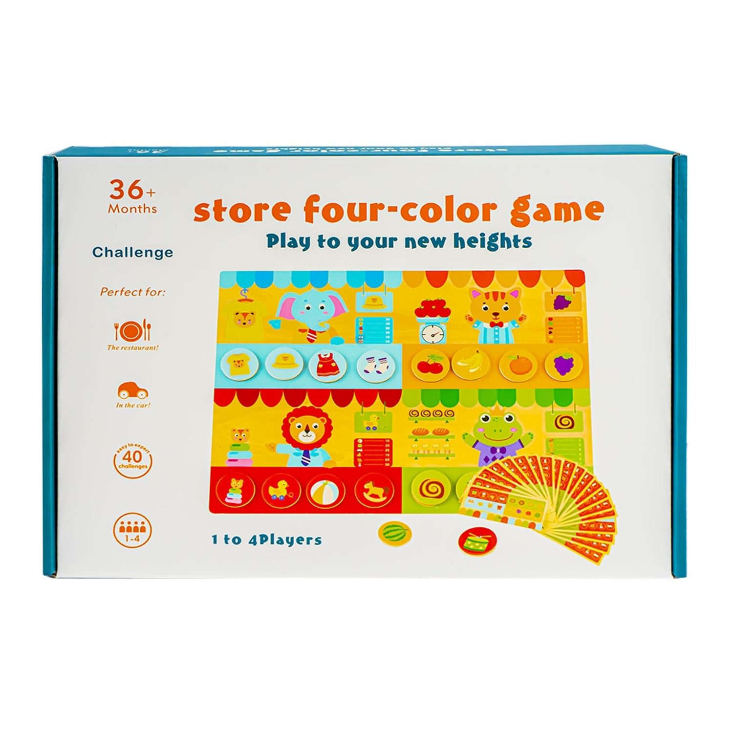 Puzzle magnetic, din lemn, Magazin, 7Toys fotografia produsului