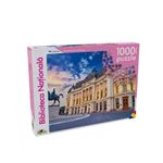 Puzzle 1000 piese Biblioteca Nationala, 7Toys fotografia produsului