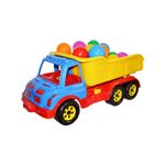Camion plastic 60 cm cu mingiute, 7Toys fotografia produsului