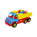Camion plastic 60 cm cu 80 cuburi, 7Toys fotografia produsului