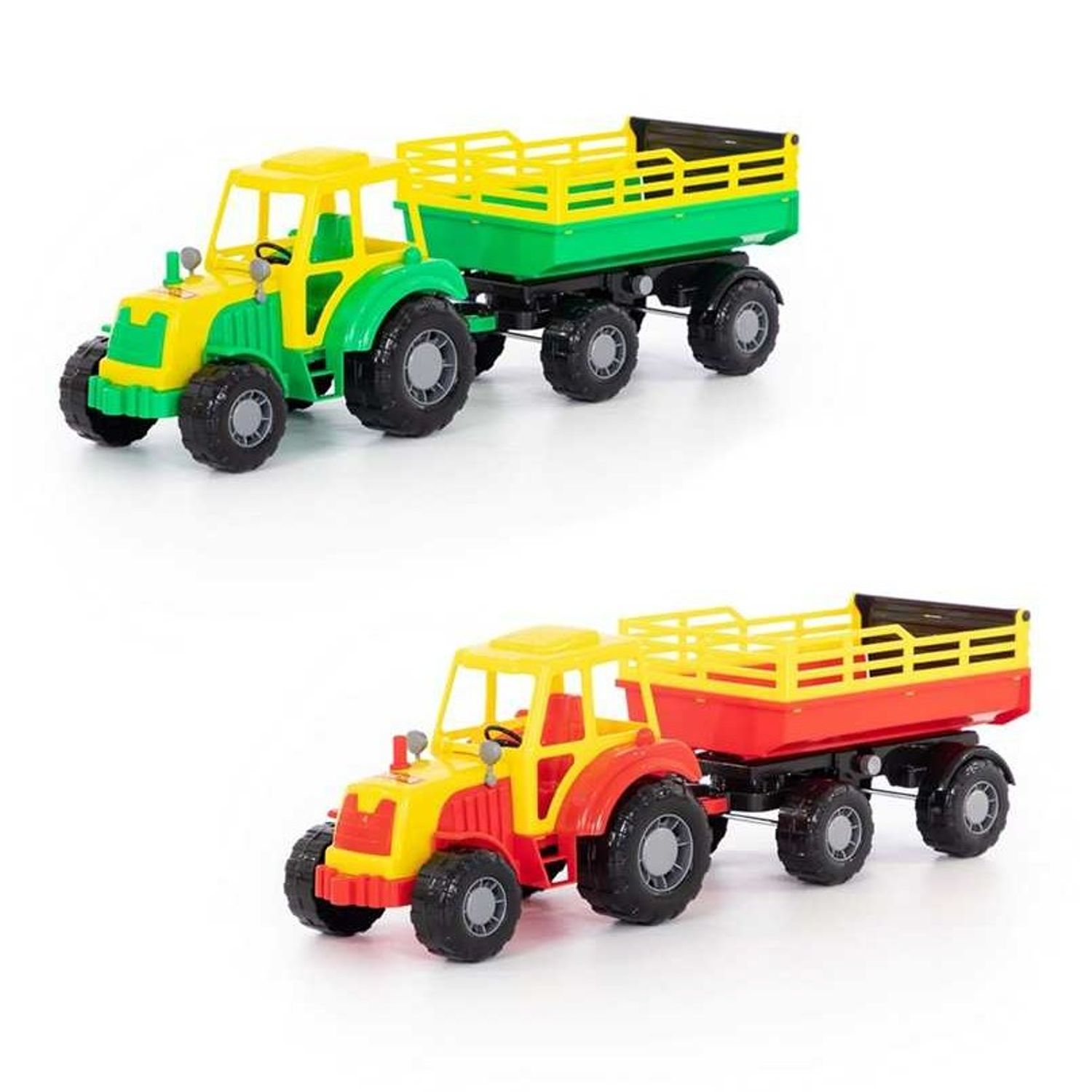 Tractor cu remorca, 57x17x18 cm, 7Toys fotografia produsului