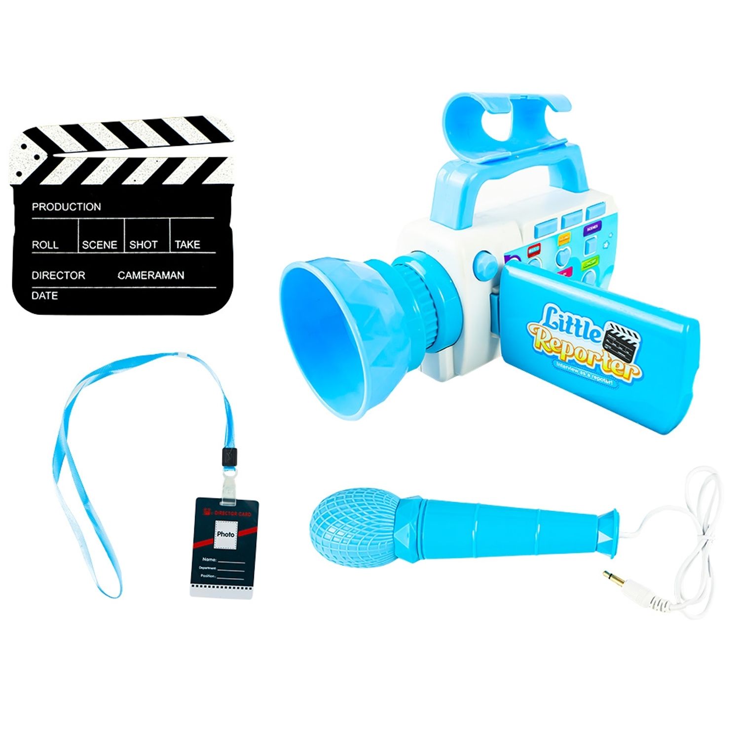 Camera de filmat cu baterii si microfon, 7Toys fotografia produsului
