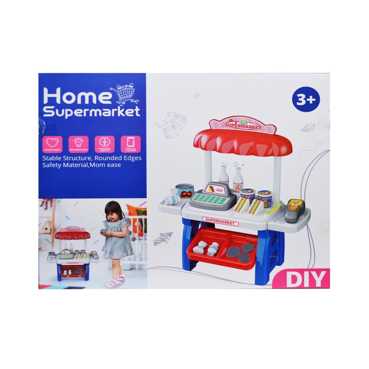 Set Supermarket 25 pcs, 7Toys fotografia produsului
