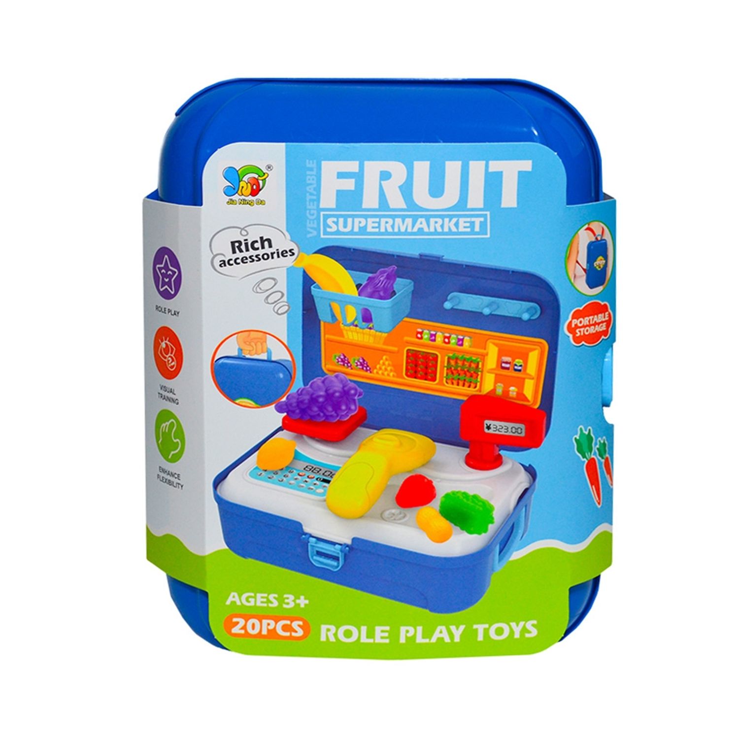 Set supermarket in cutie, 7Toys fotografia produsului