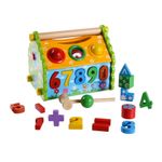 Casuta multifunctionala 5 in 1 din lemn, 7Toys fotografia produsului