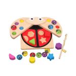 Joc de indemanare 2 in 1 Gargarita - Pescuit si sortator, 7Toys fotografia produsului