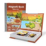 Carte magnetica  Animale din Jungla, 7Toys fotografia produsului