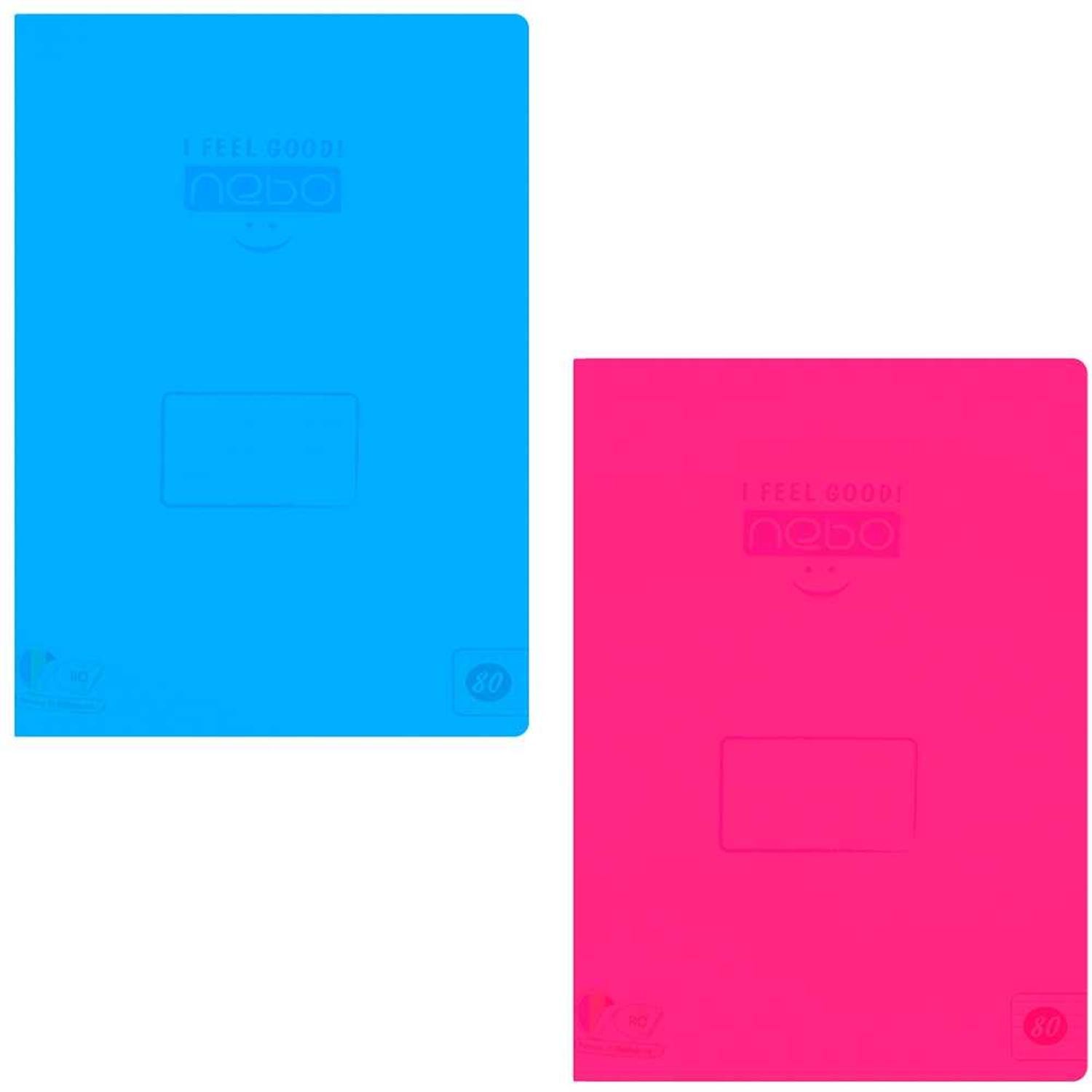 Set 5 caiet A5 80 file cu coperta PP-AR, 7Toys fotografia produsului