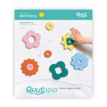 Puzzle de baie, set 10 piese, Flower power, 7Toys fotografia produsului