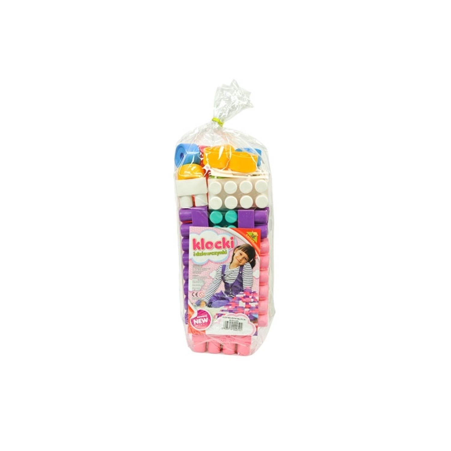 Cuburi constructii 30 piese, 56 mm, pentru fetite, 7Toys fotografia produsului