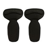 Set 2 branturi pentru pantofi cu pernite silicon, protectie calcai, negru fotografia produsului
