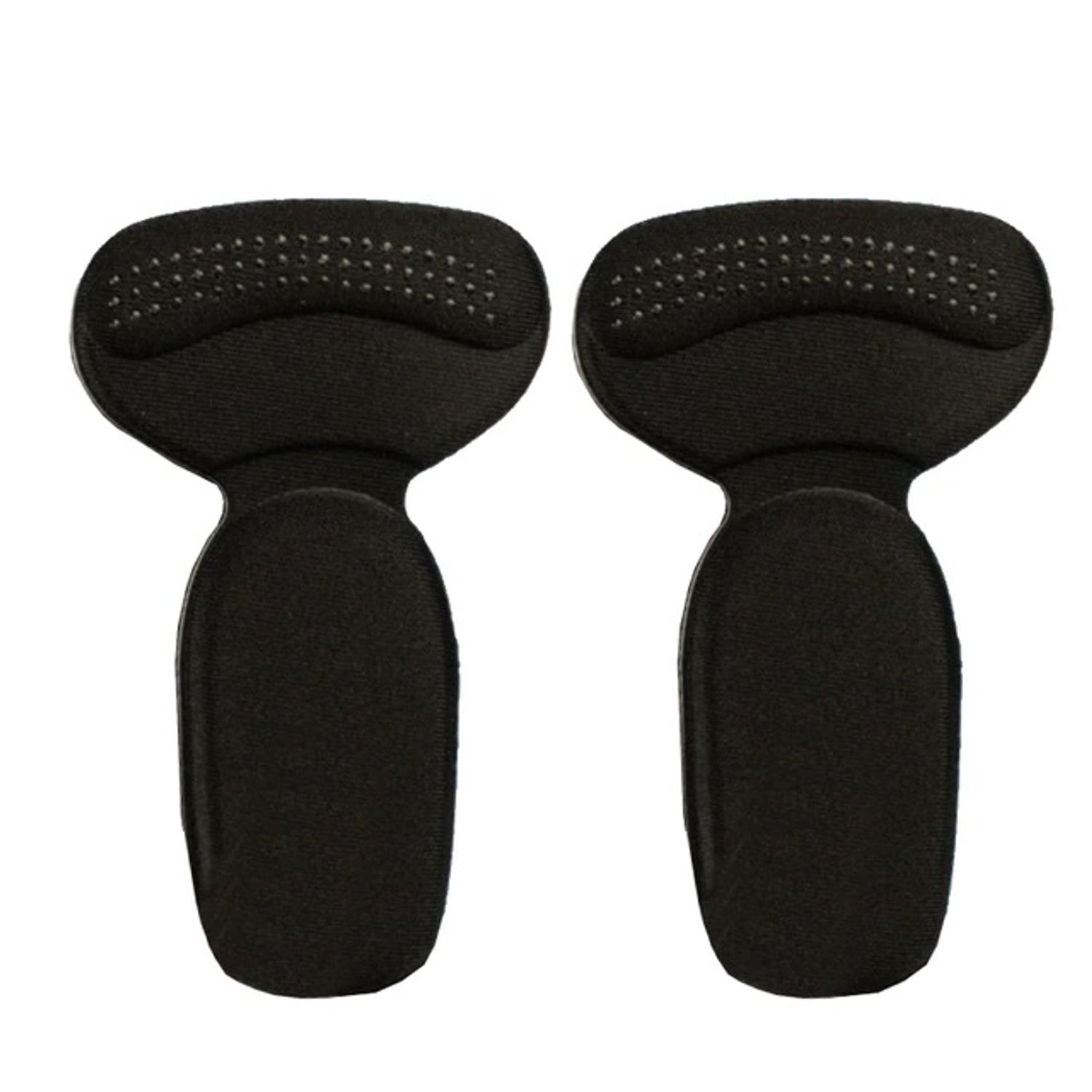 Set 2 branturi pentru pantofi cu pernite silicon, protectie calcai, negru fotografia produsului
