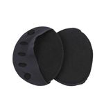 Set 2 bucati talpici cu burete pentru protectie picior, material textil, negru fotografia produsului