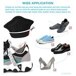 Set 2 branturi pentru incaltaminte sport, marime universala, Negru fotografia produsului View 2 S