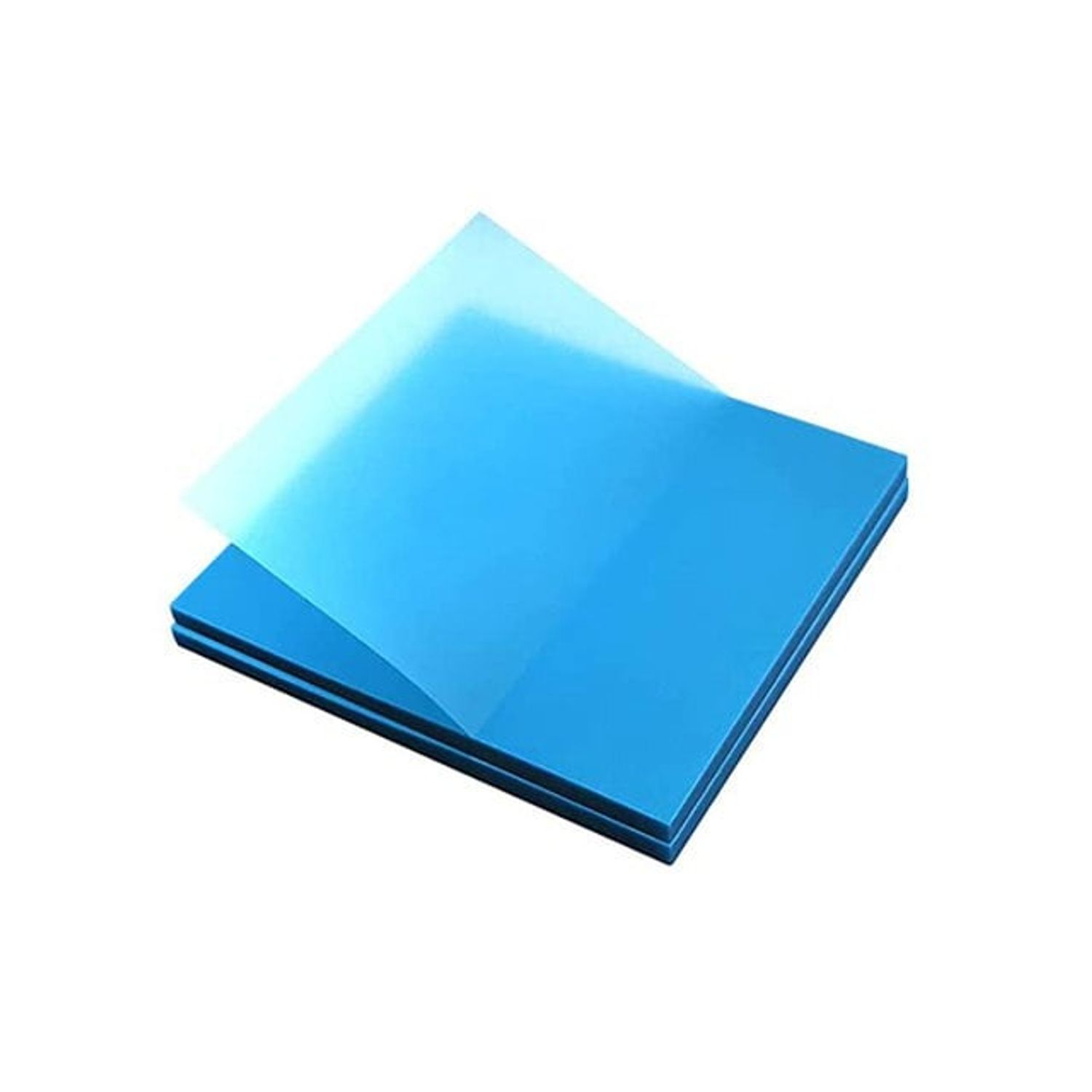 Notite Adezive Transparent Sticky Notes, 76 x 76 mm, 50 Bucati, Albastru fotografia produsului