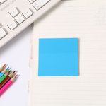 Notite Adezive Transparent Sticky Notes, 76 x 76 mm, 50 Bucati, Albastru fotografia produsului View 2 S