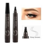Creion pentru sprancene, 3D Microblading, Rezistent la apa, Long Lasting, Tatoo 5 g, Maro inchis fotografia produsului View 3 S