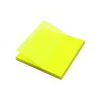 Notite Adezive Transparent Sticky Notes, 76 x 76 mm, 50 Bucati, Galben fotografia produsului