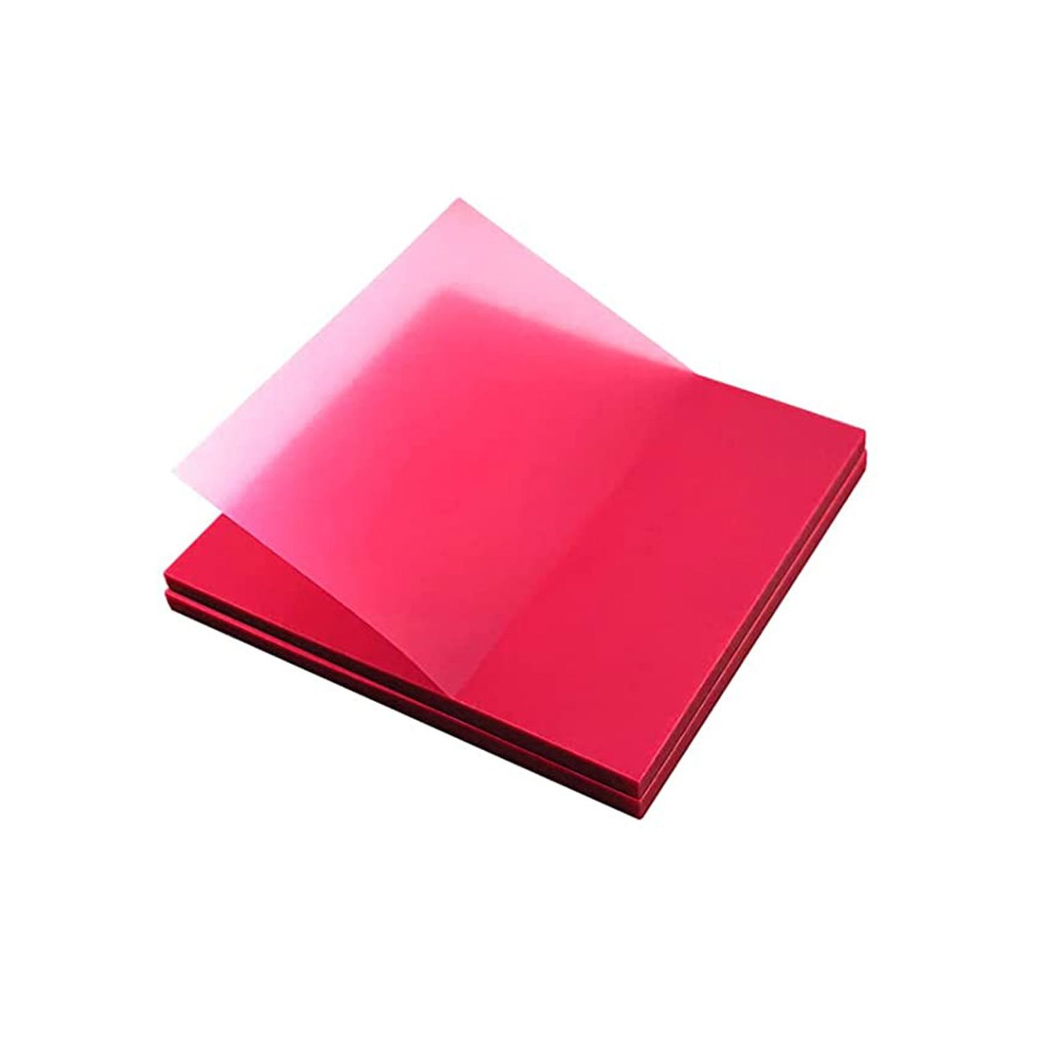 Notite Adezive Transparent Sticky Notes, 76 x 76 mm, 50 Bucati, Roz fotografia produsului