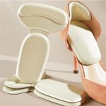 Set 2 branturi pentru pantofi, pernite silicon, protectie calcai, crem fotografia produsului View 2 S