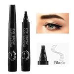Creion pentru sprancene, 3D Microblading, Rezistent la apa, Long Lasting, Tatoo 5 g, Nr 5 Black fotografia produsului View 4 S