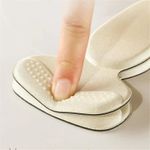 Set 2 branturi pentru pantofi, pernite silicon, protectie calcai, crem fotografia produsului View 5 S