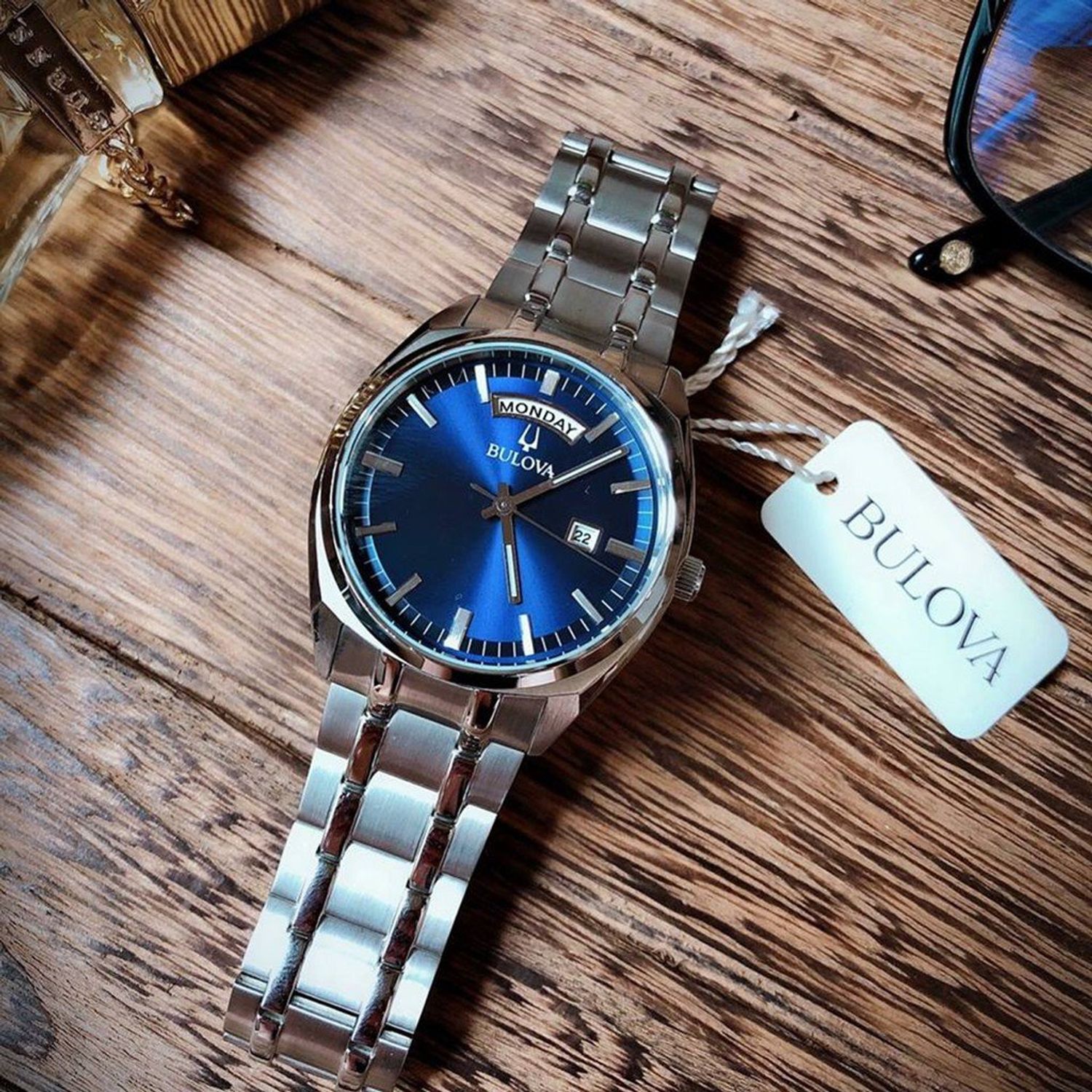Ceas Barbati, Bulova, Day Date 96C125 fotografia produsului View 5 L