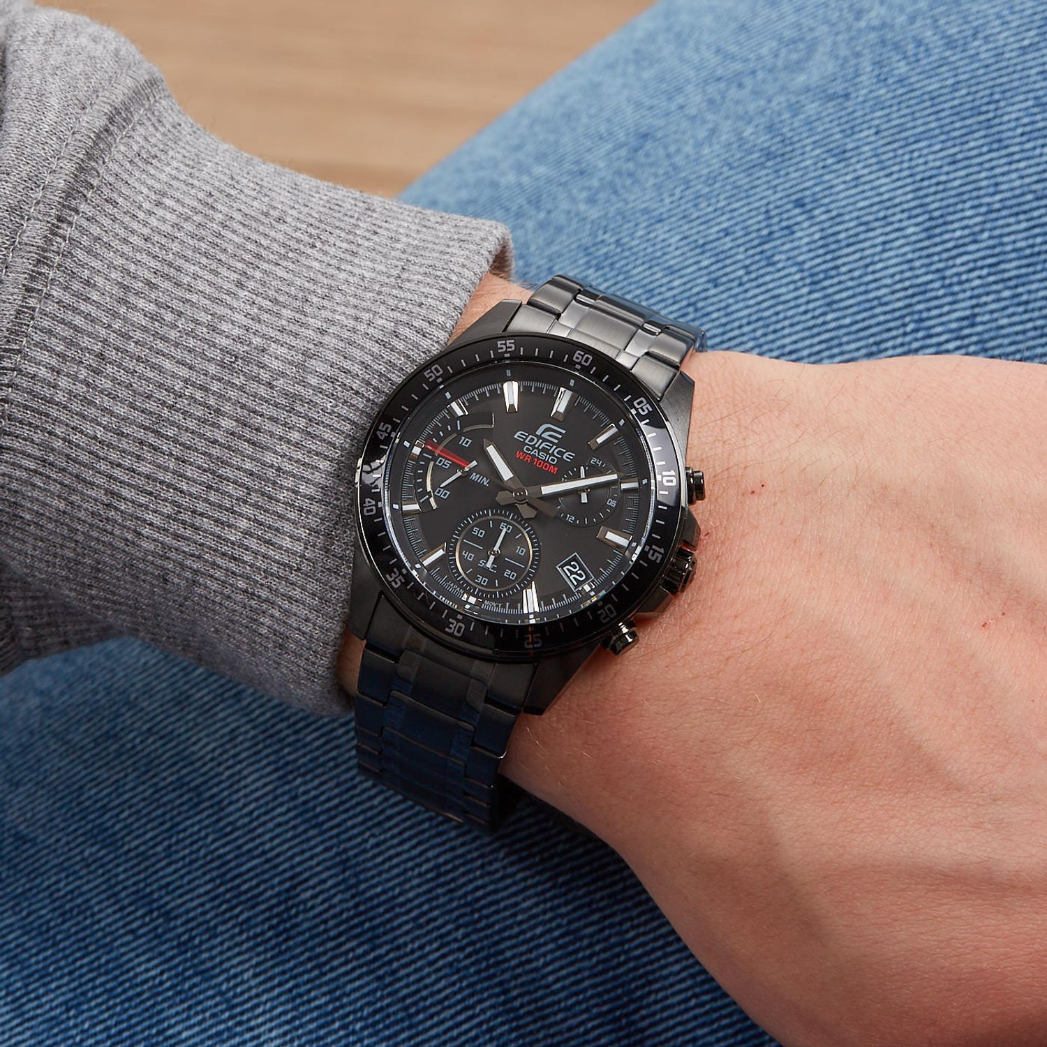 Ceas Barbati, Casio Edifice, Classic EFV-540DC-1A fotografia produsului View 5 L