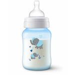 Philips Avent - Biberon   Anticolici  Cu tetina debit lent din Polypropilena (Pp) 260 ml  Albastru fotografia produsului