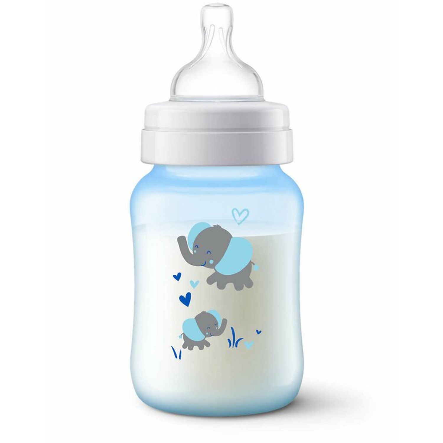 Philips Avent - Biberon   Anticolici  Cu tetina debit lent din Polypropilena (Pp) 260 ml  Albastru fotografia produsului