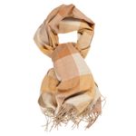Esarfa din lana, franjuri fotografia produsului
