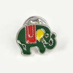 Brosa elefant verde fotografia produsului
