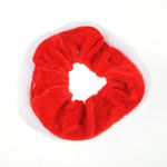 Scrunchie rosu de Craciun fotografia produsului