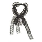 Elastic negru dantelat fotografia produsului