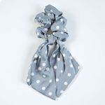 Elastic albastru cu buline fotografia produsului