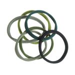 Set 6 elastice par nuante inchise fotografia produsului