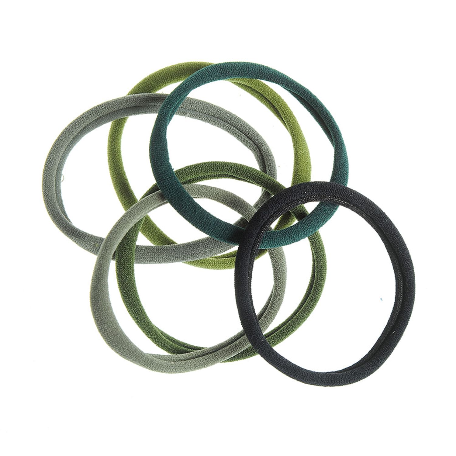 Set 6 elastice par nuante inchise fotografia produsului