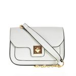 Geanta crossbody alba fotografia produsului
