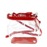 Geanta bucket transparenta cu bareta detasabila fotografia produsului