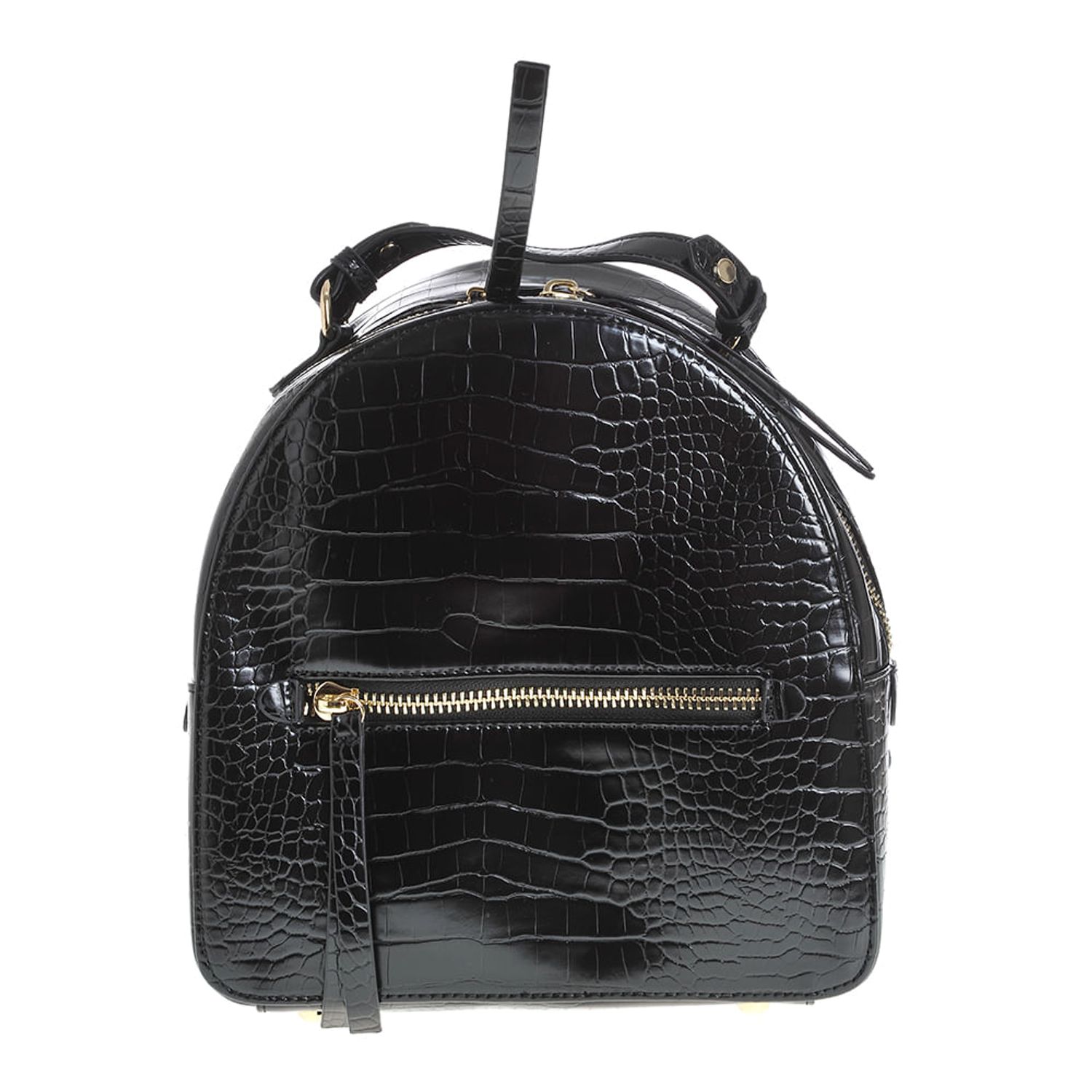 Rucsac din piele ecologica cu aspect piele de sarpe fotografia produsului