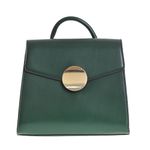 Rucsac verde din piele ecologica fotografia produsului