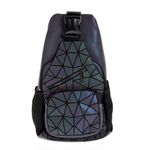 Rucsac holografic cu buzunare multiple fotografia produsului
